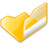 Folder yellow open Icon
